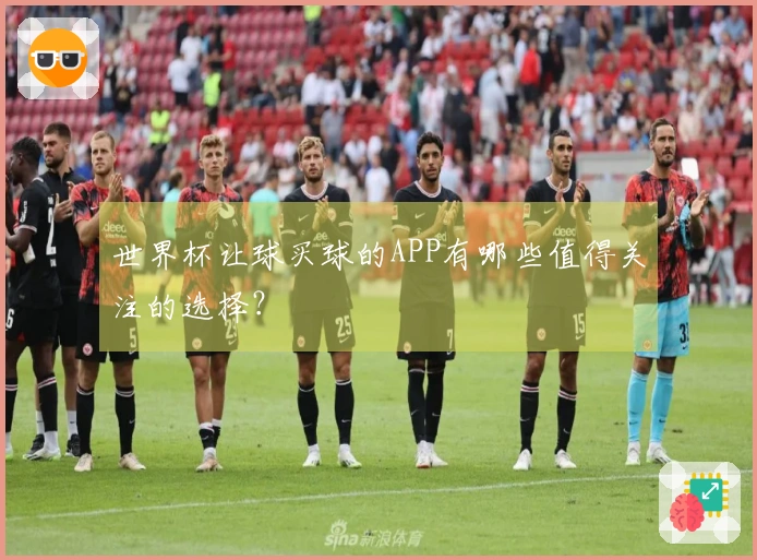 世界杯让球买球的APP有哪些值得关注的选择？