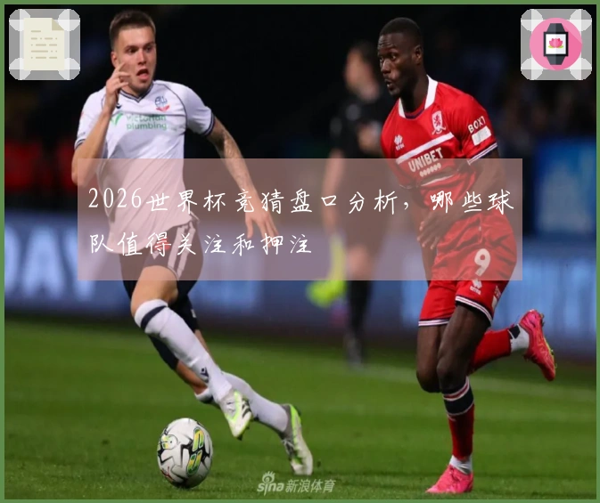 2026世界杯竞猜盘口分析，哪些球队值得关注和押注