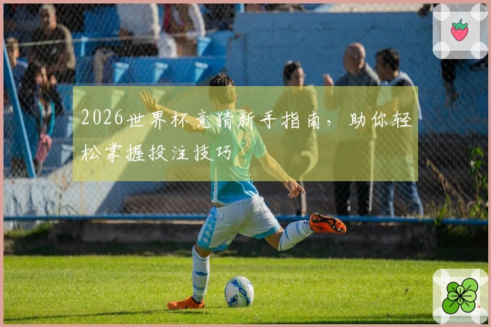 2026世界杯竞猜新手指南，助你轻松掌握投注技巧